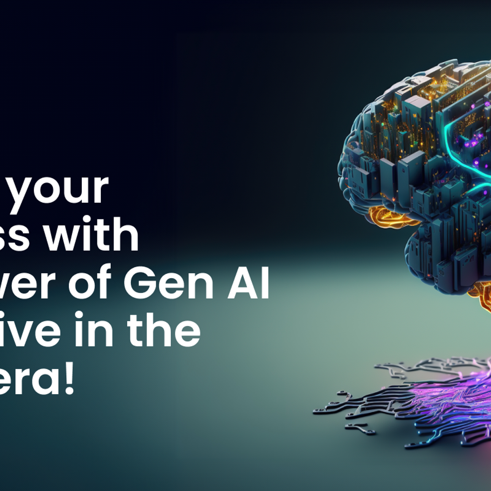 How Generative AI can help your business thrive in the digital economy
