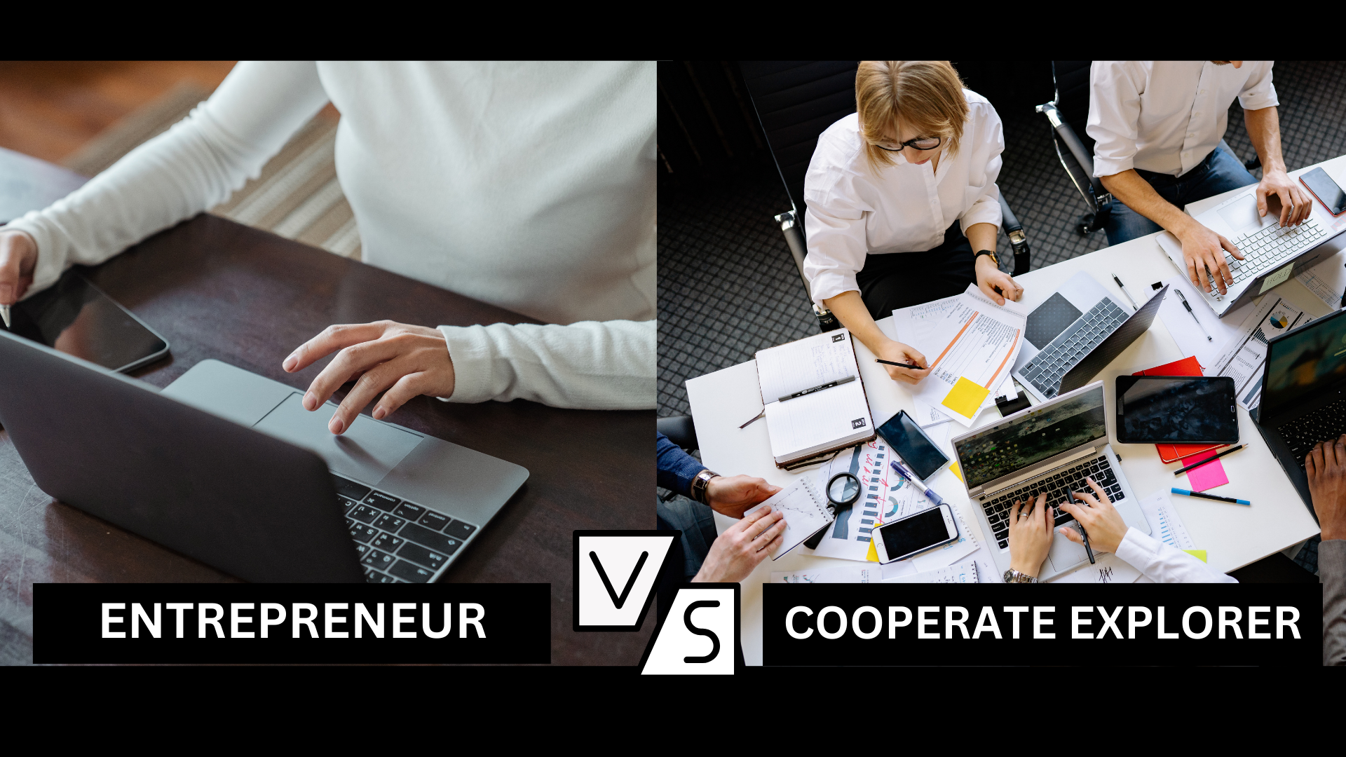 Entrepreneur vs. Corporate Explorer: Different paths to success